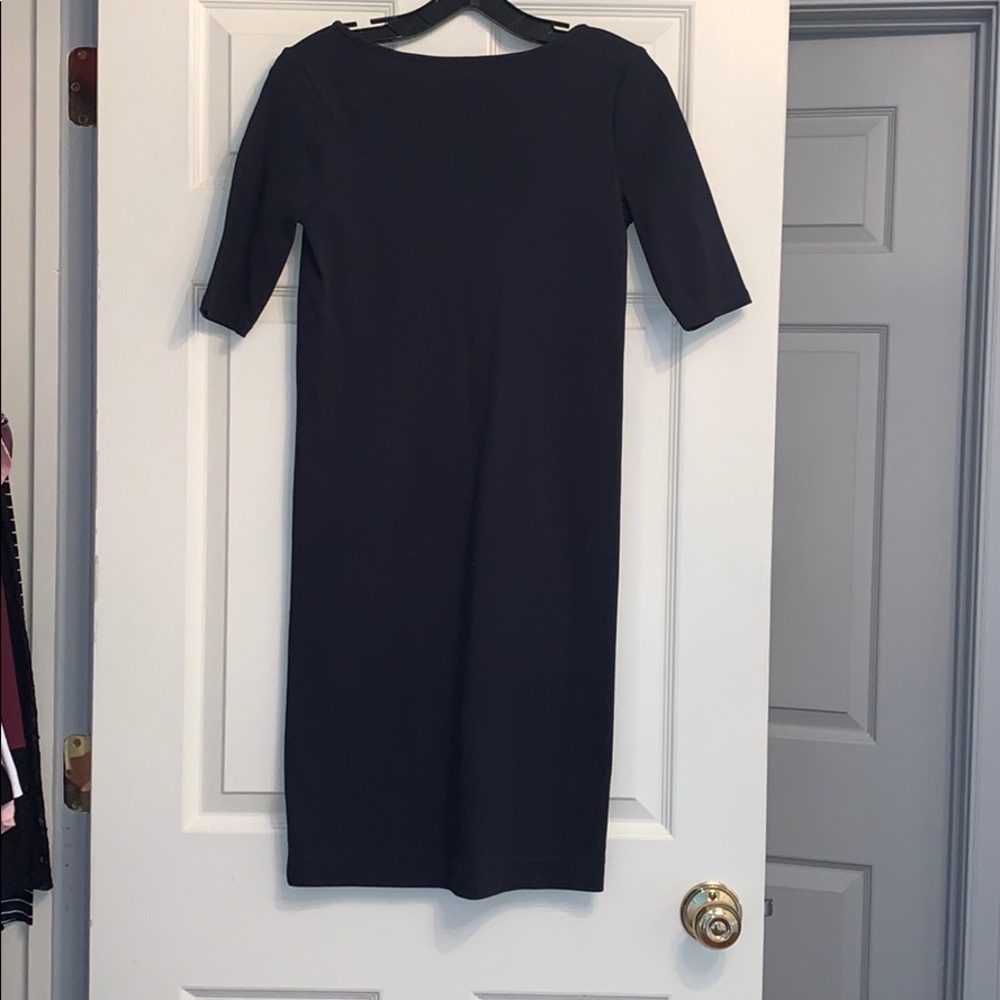3 quarter sleeve cotton dress